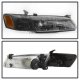 Toyota Camry 1997-1999 Black Headlights Corner Lights