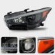 Infiniti Q50 2014-2017 Black Projector LED Headlights DRL