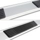 White Running Boards GMC Sierra 3500HD Crew 2020-2026 6 Inches