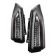 Cadillac ATS Sedan 2013-2018 Black LED Tail Lights