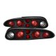 Chevy Camaro 1993-2002 Black Altezza Tail Lights