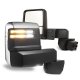 GMC Sierra 2500HD 2020-2024 Chrome Towing Mirrors LED Lights Power Heated Glass