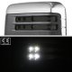 Chevy Silverado 3500HD 2020-2024 Chrome Towing Mirrors Smoked LED Lights Power Heated Glass