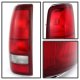 Chevy Silverado 3500 2001-2002 Red Tail Lights