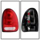 Dodge Grand Caravan 1996-2000 Red Clear Tail Lights