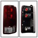 Dodge Nitro 2007-2011 Red Smoked Tail Lights