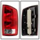Dodge Ram 2500 2003-2006 Red Clear Tail Lights