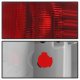 Ford F150 2009-2014 Red Clear Tail Lights