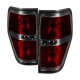 Ford F150 2009-2014 Red Smoked Tail Lights