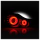 Infiniti G37 Coupe 2008-2013 Black LED Tail Lights