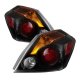 Nissan Altima Sedan 2007-2012 Black Tail Lights