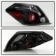 Nissan Altima Sedan 2007-2012 Black Clear Tail Lights
