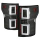 Ford F150 2015-2017 Black LED Tail Lights