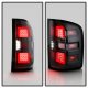 Chevy Silverado 2007-2013 Black LED Tail Lights