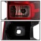GMC Yukon 2007-2014 Red Clear Tail Lights