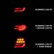 BMW 3 Series Coupe 2004-2006 Black LED Tail Lights