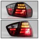 BMW 3 Series Sedan 2006-2008 Black LED Tail Lights