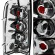 Chevy Silverado 2500HD 2003-2006 Black Smoked Tail Lights