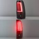 Chevy Silverado 3500 2003-2006 Black LED Tail Lights