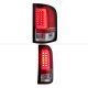 Chevy Silverado 2007-2013 Red Clear LED Tail Lights