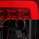 Chevy Silverado 2007-2013 Red Clear LED Tail Lights