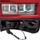 Ford F150 2004-2008 Red Clear LED Tail Lights