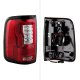 Ford F150 2004-2008 Red Clear LED Tail Lights