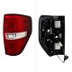 Ford F150 2009-2014 Red Clear LED Tail Lights
