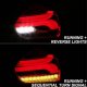 Ford Focus Hatchback 2015-2017 Red Clear LED Tail Lights