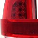 Ford F250 Super Duty 1999-2007 Red Clear LED Tail Lights Tube