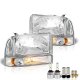 Ford F350 1999-2004 LED Headlight Bulbs Set Complete Kit