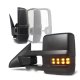 Dodge Ram 3500 2019-2022 Power Fold Tow Mirrors Smoked LED Lights