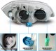 Chevy Cobalt 2005-2010 Projector Headlights LED DRL A2
