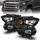 Ford F150 2015-2017 Black Headlights A1