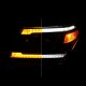 Nissan Frontier 2009-2020 Black Projector Headlights LED DRL Switchback Signals