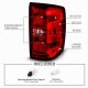 GMC Sierra 3500HD Dually 2015-2019 Replacement Tail Lights