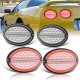 Chevy Corvette C5 1997-2004 Clear LED Tail Lights