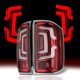 Chevy Silverado 2500HD 2015-2019 Red Clear LED Tail Lights