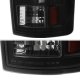 Dodge Ram 2500 2007-2009 Black Smoked LED Tail Lights J2