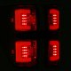 Ford F150 2009-2014 Red Clear LED Tail Lights