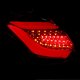 Ford Focus 2012-2014 Red Clear LED Tail Lights