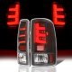 Chevy Tahoe 2000-2006 Black LED Tail Lights