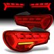 Toyota 86 2017-2020 Red LED Tail Lights Sequential Signals