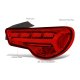Toyota 86 2017-2020 Red LED Tail Lights Sequential Signals