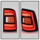 Dodge Ram 2009-2018 Black Smoked Full LED Tail Lights S5