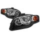 Audi A4 2006-2008 Black Headlights