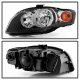 Audi A4 2006-2008 Black Headlights