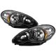 Chrysler PT Cruiser 2006-2010 Black Headlights