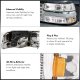 Chevy Suburban 2000-2006 Chrome Headlights Bumper Lights