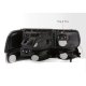 Chevy Tahoe 2000-2006 Black Headlights Bumper Lights
